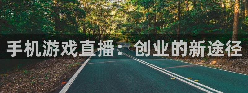 极悦娱乐平台登陆：手机游戏直播：创业的新途径
