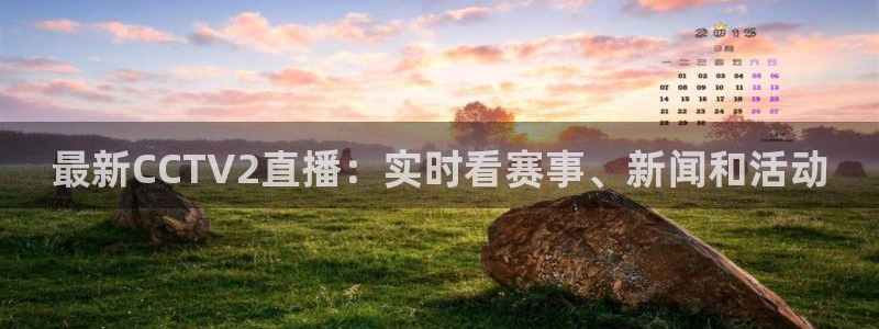 nba赛程直播在线观看视频小九：最新CCTV2直播：实时看赛事、新闻和活动
